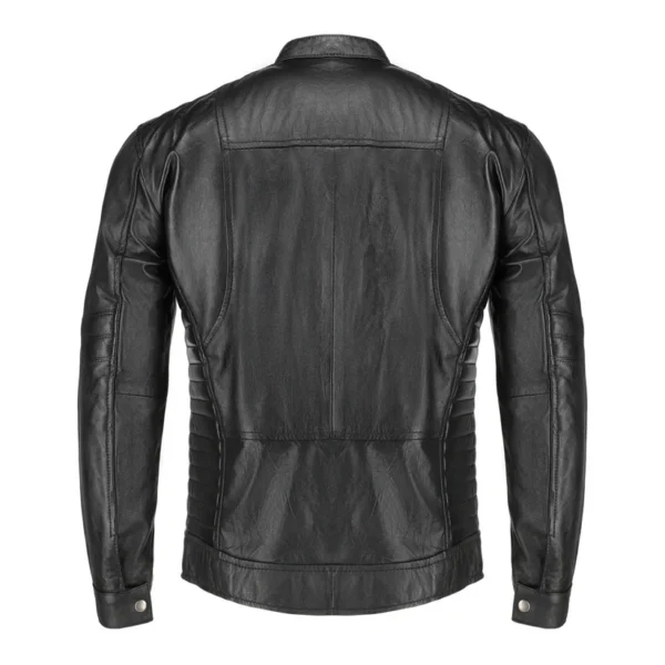 Men Black Leather Jacket 2