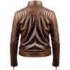 Men's Brown Leather Jacket d