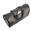 Brown Voyager's Vault Duffle Leather Bag 2
