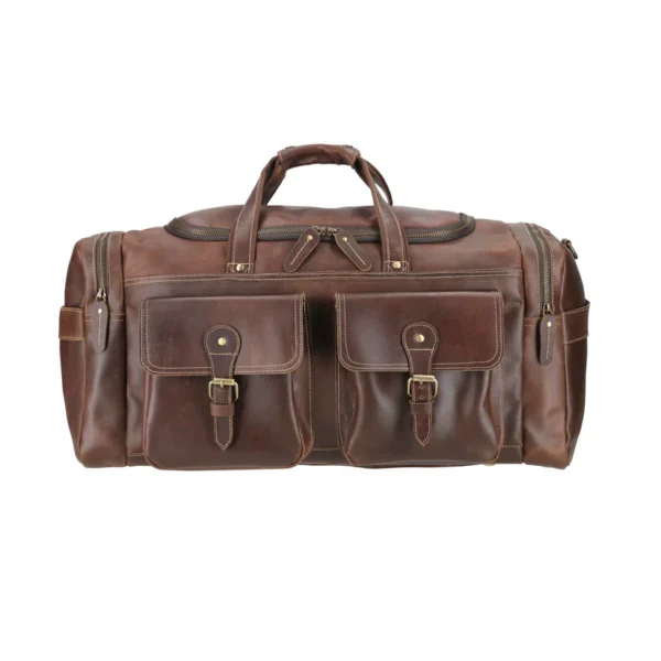 Rustic Rambler Duffle Leather Bag 1