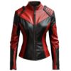 Italian Women's Vegan Leather Jacket a