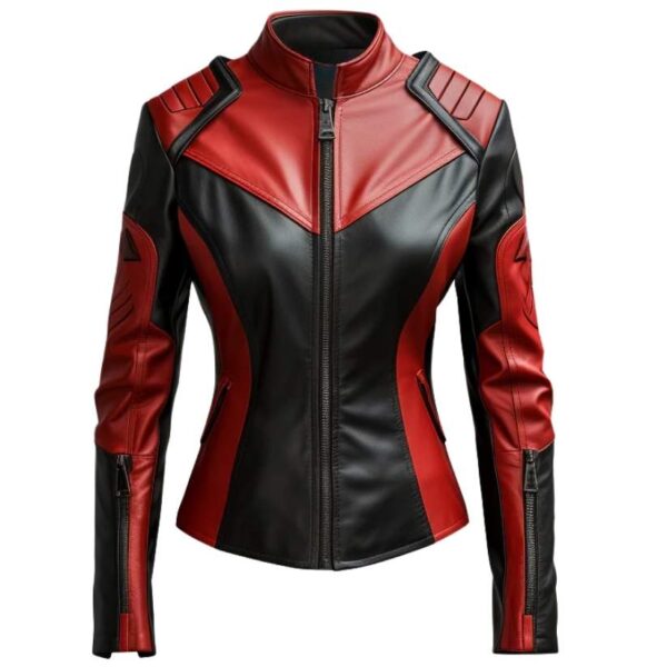 Italian Women's Vegan Leather Jacket a