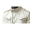 Men Jack White Premium Leather Jacket c