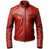 Red Leather Jacket - Red Jacket a