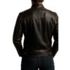 Men Reuben Brown Leather Jacket d