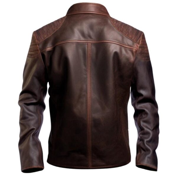 Men's Daniel Brown Leather Jacket dd