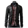 Slim Fit Black Rider Leather Jacket a