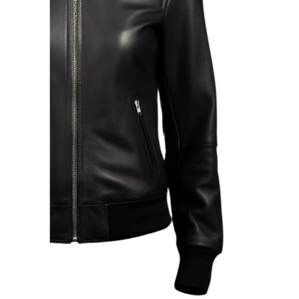 Women Biker Premium Leather Jacket c