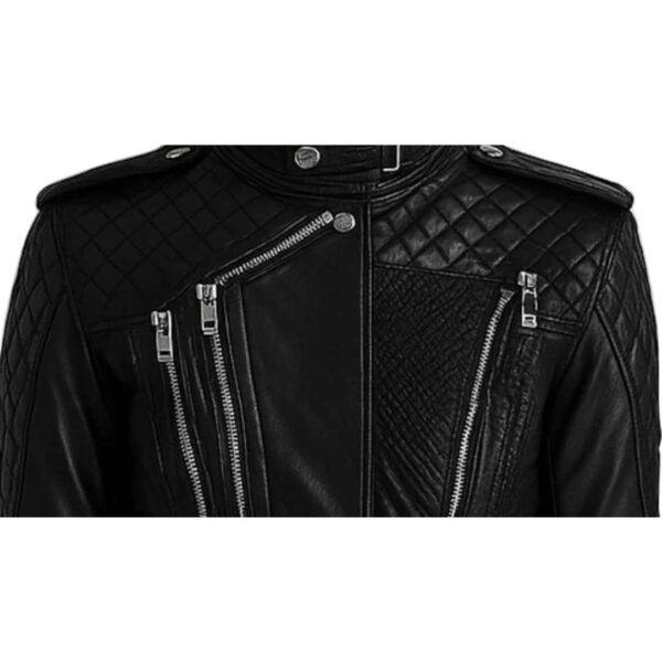 Women Hallie Black Leather Jacket dWomen Hallie Black Leather Jacket d