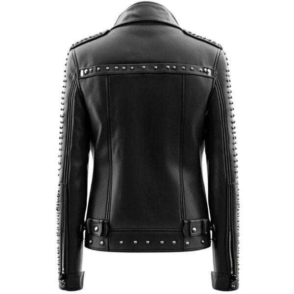 Women Harry Black Leather Jacket d
