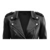 Women Matilda Black Leather Jacket b
